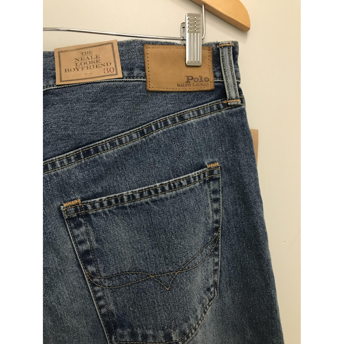Blue cotton jeans Polo Ralph Lauren 